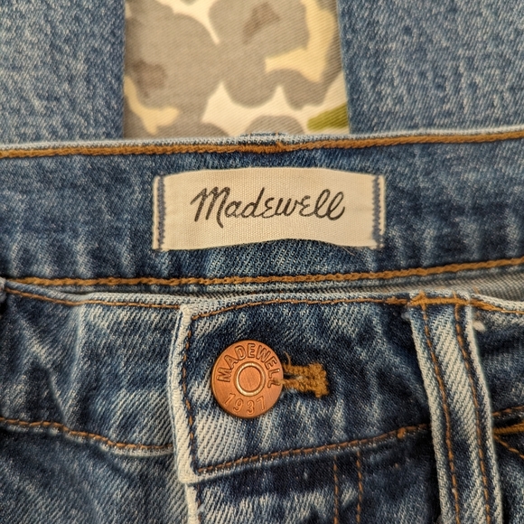 Madewell Wide-Leg Crop Jeans - Picture 10 of 11